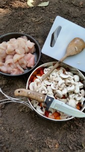 Kochen in der Natur