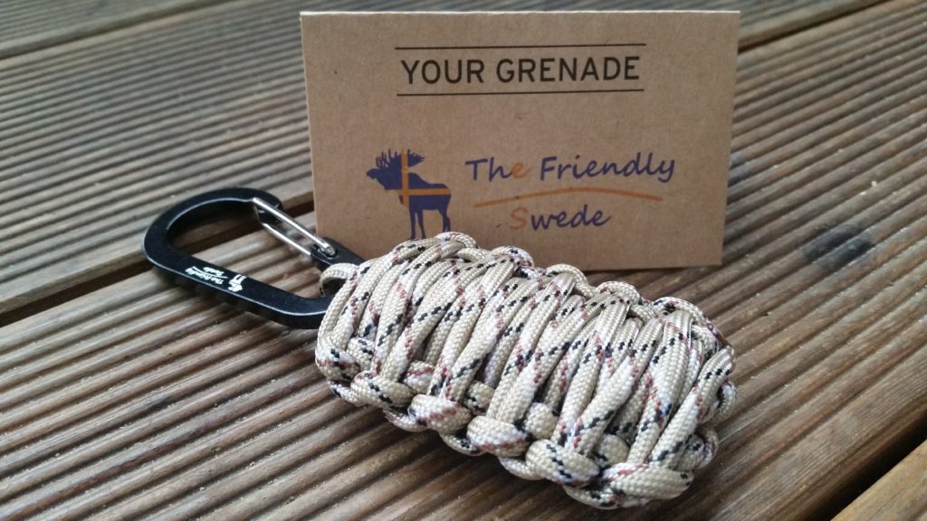 The Friendly Swede Paracord-Granate