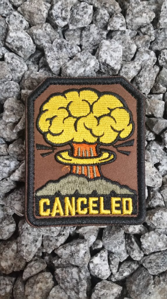 Patch Canceled Teampatch Airsoft