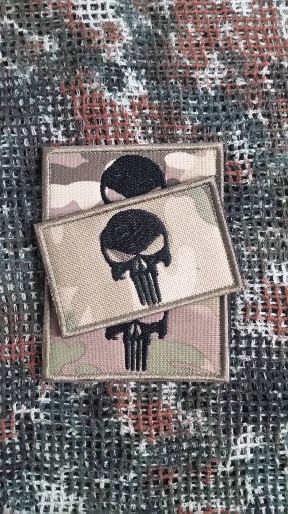 Patch Punisher Tarnmuster Teampatch Airsoft