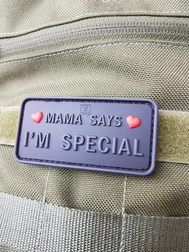 AIRSOFT Patches - Mama says I'm special, blackops