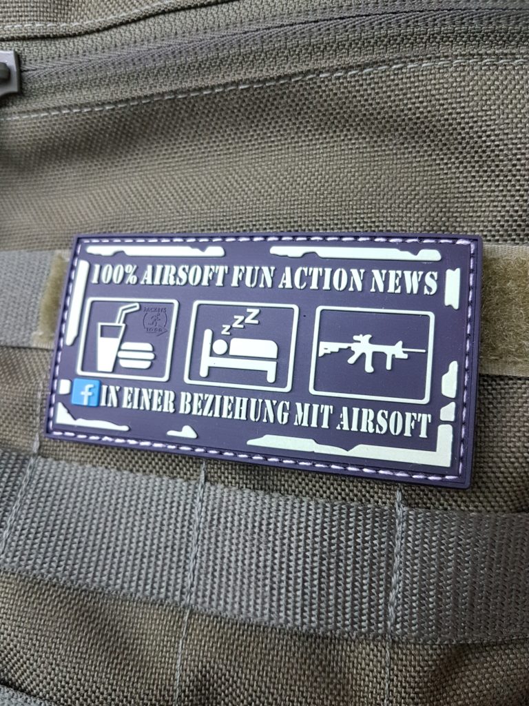 AIRSOFT Patches - In einer Beziehung mit Airsoft