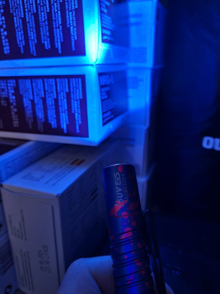 UV Taschenlampe