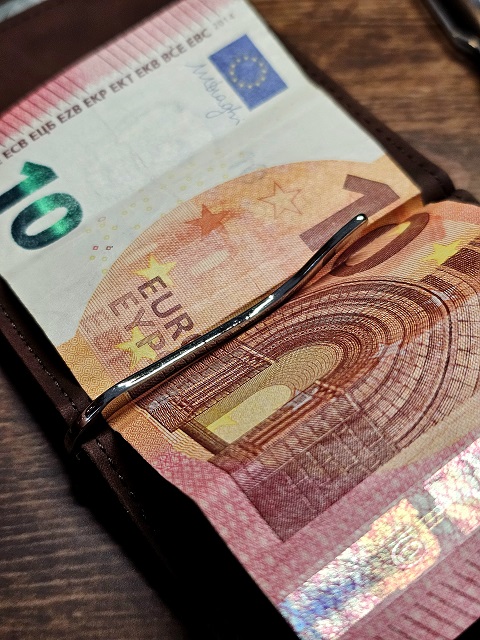EDC Wallets von Travando mit Geldklammer