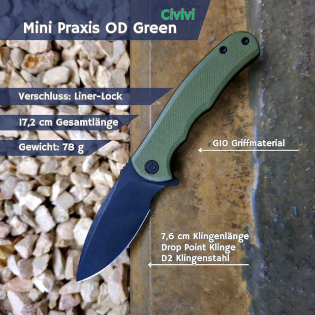 Mini Praxis OD Green Test