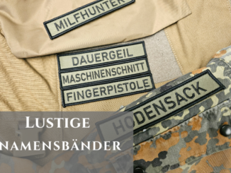 Namensschilder Bundeswehr