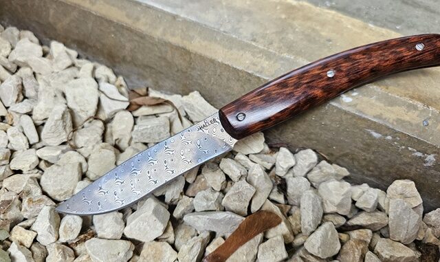 Haller Damastmesser Schlangenholz im Test Haller Messer im Test
