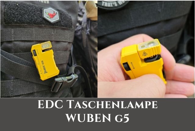 EDC Wuben Taschenlampe