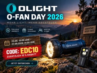Taschenlampen von Olight