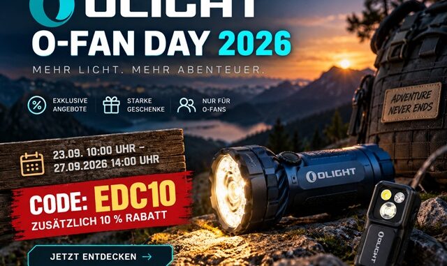 Taschenlampen von Olight