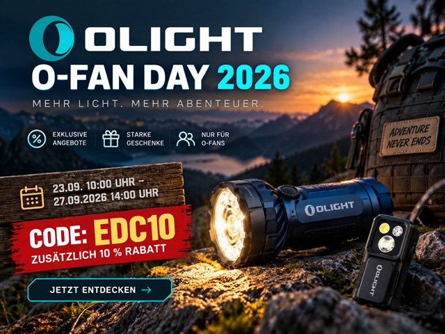 Taschenlampen von Olight